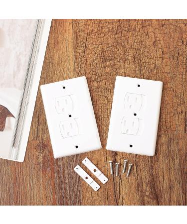 Bates- Self Closing Outlet Covers  2 Pack  Sliding Outlet Covers  Outlet Cover  Outlet Covers Baby Proofing  Baby Outlet Cover  Baby Proofing Outlet Cover  Plug Covers for Electrical Outlets - Buy Online on SooperMarket.com