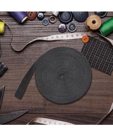 Elastic Band 0.6 x 11 Yards - Black Sewing Elastic Straps for Fabric Waistband - Buy Online on SooperMarket.com