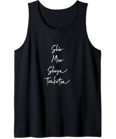 Shio Miso Shoyu Toukotsu - Japanese Ramen Varieties Tank Top