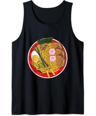 Japanese Noodle Ramen Life Kawaii Foodie Tank Top