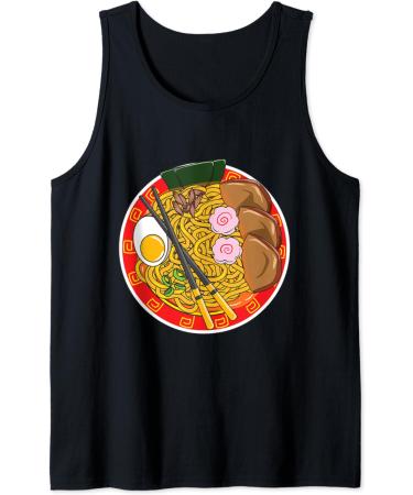 Anime Japanese Ramen Noodle Foodie Tank Top
