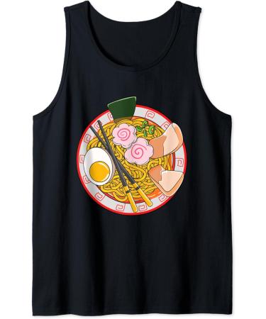 Anime Japanese Ramen Noodle Life Foodie Tank Top