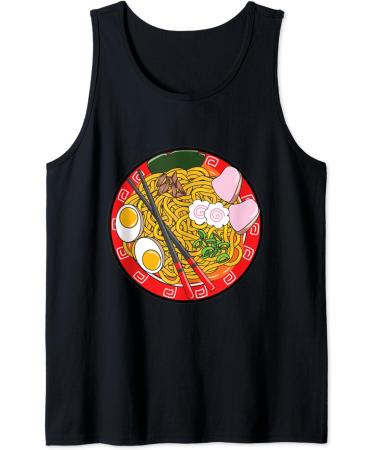 Ramen Life Noodle Japanese Kawaii Tank Top
