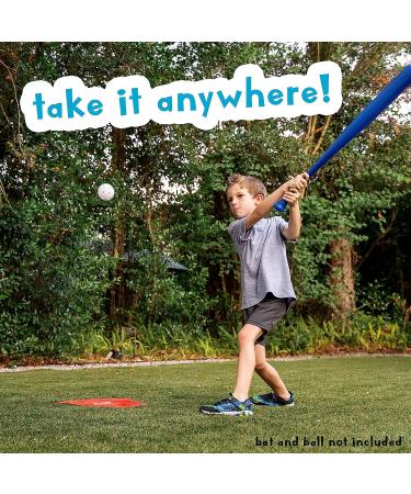 Franklin Sports Field Day Baseball Base Set - Portable Red Rubber Bases for Baseball, Softball, Kickball - Includes Home Plate - Easy Set Up - Buy Online on SooperMarket.com