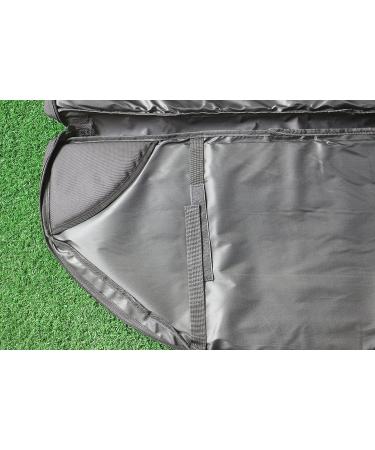 e5e10 38 Compound Bow Bag - Black Oxford Archery Hunting Arrow Carry Case with Adjustable Strap and Pockets for Quiver - Ideal for Outdoor Hunter - Buy Online on SooperMarket.com