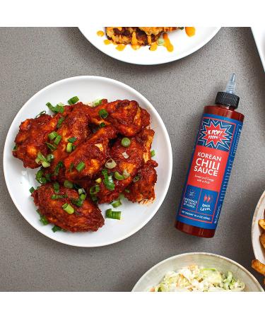 KPOP Foods Korean Chili Sauce - Gochujang Sauce 10.4 oz Squeeze Bottle - Buy Online on SooperMarket.com