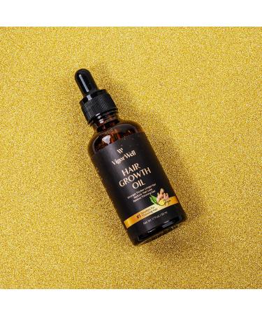 Ginger Hair Growth Serum | Prevent Hair Loss, Promote Thicker & Longer Hair | 1.7 Oz Bottle - Buy Online on SooperMarket.com