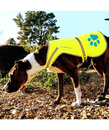 SafetyPUP XD Dog Safety Vest | Neon Yellow | Sizes for Dogs 14-130 lbs | Ultimate Safety & Comfort - Buy Online on SooperMarket.com