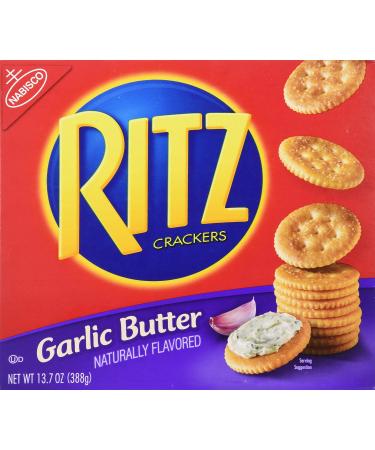 Ritz Garlic Butter Crackers, 15.1-Ounce (Pack of 4)