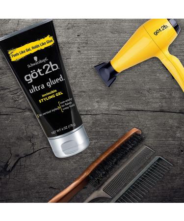 got2b Ultra Glued Invincible Styling Gel 6 oz Unscented - 1 Pack - Buy Online on SooperMarket.com
