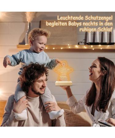 Rebundex Baptism Gifts for Girls & Boys | Night Lights Baby Gifts Communion & Confirmation Keepsakes - Buy Online on SooperMarket.com