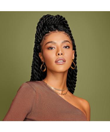 African Pride Olive Miracle Non-Flaking Foam Setting Hair Mousse (3 Pack) Long-Lasting Frizz & Shine Control for Curls Braids Weaves Wigs Waves & Wraps 8.5 oz - Buy Online on SooperMarket.com