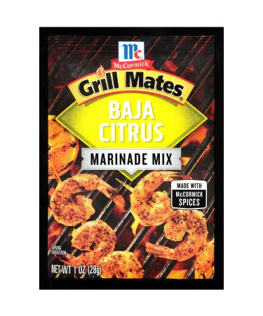 McCormick Grill Mates Baja Citrus Marinade Mix, 1 oz (Pack of 12) 1 Ounce (Pack of 12)