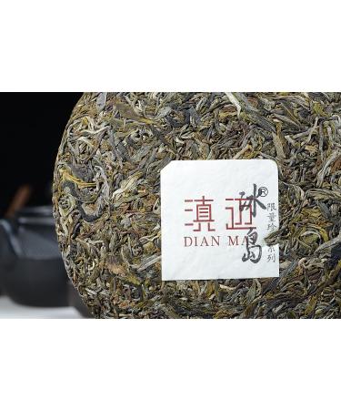 2021 Bin Dao Raw Puerh Tea Cake 357g - Natural & Aged Sheng Pu Erh Tea from Yunnan (12.6oz) - Buy Online on SooperMarket.com