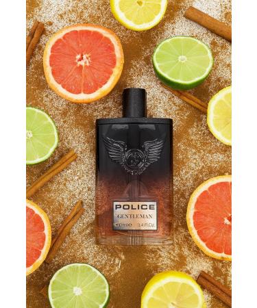 Police Gentleman - Fragrance For Men - Refined And Charismatic - Top Notes Of Bergamot Lemon Grapefruit - Heart Notes Of Cinnamon Saffron - Base Notes Of Patchouli Vetiver - 3.4 Oz EDT Spray - Buy Online on SooperMarket.com