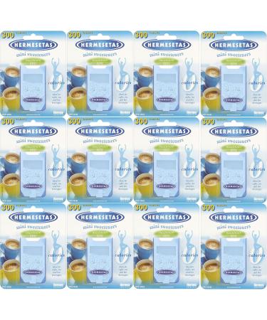 12x Hermesetas Original Mini Sweeteners 300 Tablets (Each) - Buy Online on SooperMarket.com