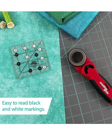 Creative Grids Quilt Ruler 3-1/2in Square - Precision Measuring Tool - Buy Online on SooperMarket.com