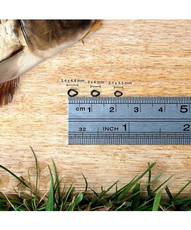 NEW AMZFISHING 20x Rig-Ring | Premium Carp Fishing Accessories | Tear Drop S (2.7x3.5mm) | International Shipping Available - Buy Online on SooperMarket.com