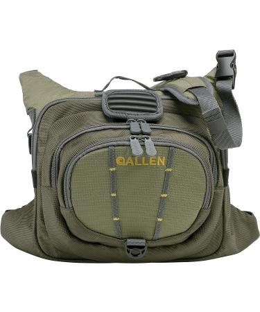 Allen Boulder Creek Fishing Chest Pack Olive - Premium Fishing Gear - Buy Online on SooperMarket.com
