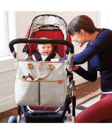 Skip Hop Duo Special Edition Changing Bag - French Stripe - Buy Online on SooperMarket.com
