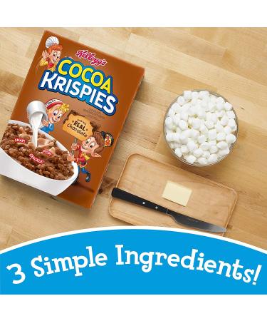 Discontinued Kellogg's Cocoa Krispies Cereal 15.5oz Box - Pack of 4 | Real Chocolate | Limited Edition - Buy Online on SooperMarket.com