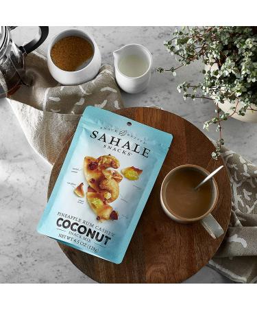 Sahale Snacks Pineapple Rum Cashew Coconut Mix - 4.5 oz | Gourmet Snack - Buy Online on SooperMarket.com