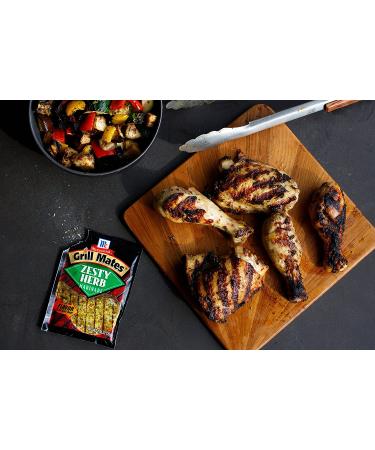 McCormick Grill Mates Zesty Herb Marinade Mix 1.06 oz - Pack of 12 - BBQ Seasoning Spice Blend - Buy Online on SooperMarket.com
