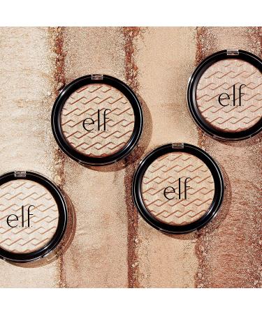 e.l.f Metallic Flare Highlighter - Rose Gold Jelly Formula for High Shimmer Glow - 0.18 oz - Buy Online on SooperMarket.com