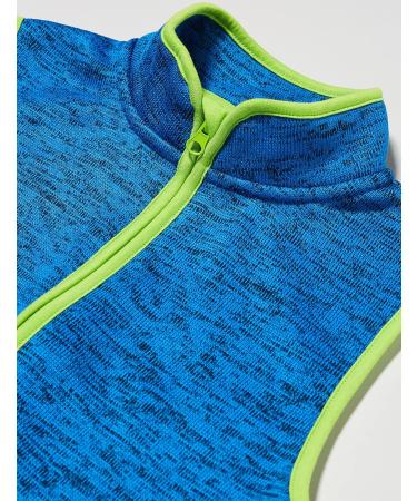 Playshoes Unisex Kid's Blue Knitted Fleece Vest Outdoor Top - Size 98 - Buy Online on SooperMarket.com