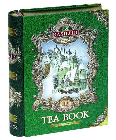 Basilur Gift Tea Set "Tea Book # 3" /Thin metal 100