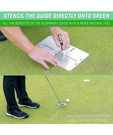GoSports Golf Putting Alignment Stencil and Gate Set - Putting Aid for 10+ Drills - Buy Online on SooperMarket.com
