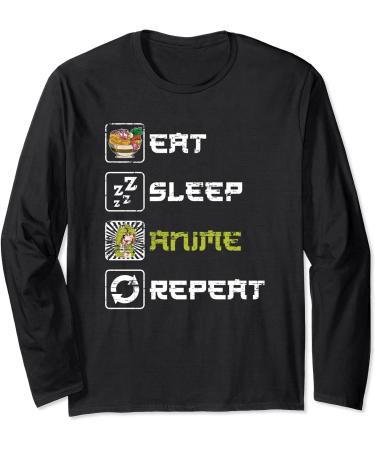 Kawaii Japanese Food Ramen Noodles Otaku Manga Anime Long Sleeve T-Shirt