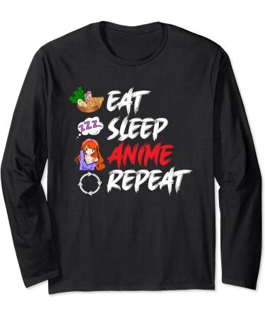 Kawaii Japan Manga Ramen Noodles Japanese Otaku Anime Long Sleeve T-Shirt