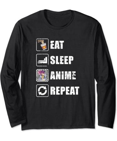 Kawaii Manga Japanese Ramen Noodles Foodie Otaku Anime Long Sleeve T-Shirt