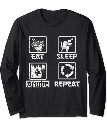 Otaku Bowl Of Ramen Noodles Kawaii Manga Japanese Anime Long Sleeve T-Shirt