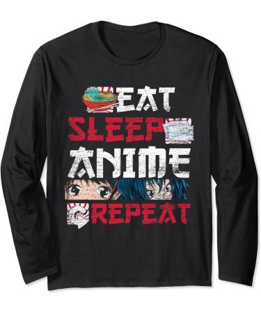 Kawaii Manga Japanese Ramen Noodles Otaku Foodie Anime Long Sleeve T-Shirt