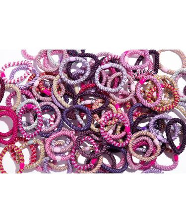 L. Erickson Grab & Go Ponytail Holders Royal Set - Secure & Gentle Hold (Set of 8) - Buy Online on SooperMarket.com