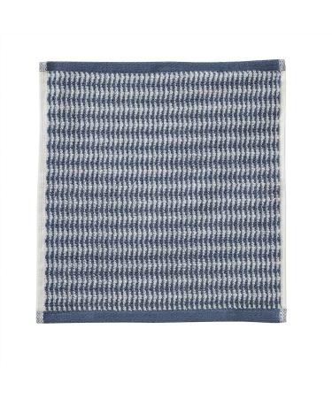 SKL Home Longborough 100% Turkish Cotton Washcloth Set - 12x12 - Denim Blue - 4 Pack - Buy Online on SooperMarket.com