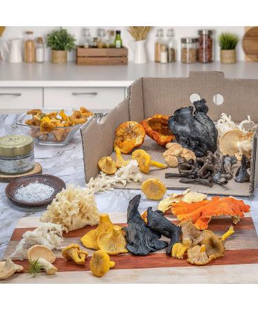 West Coast Wild Foods  Dried Wild Mushrooms (Mix 1oz - 28g) Mix 1 Ounce - 28g - Buy Online on SooperMarket.com