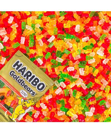 Haribo Goldbears Gummi Candy 5 oz Bags (Pack of 12) - Original Gold-Bears - Buy Online on SooperMarket.com
