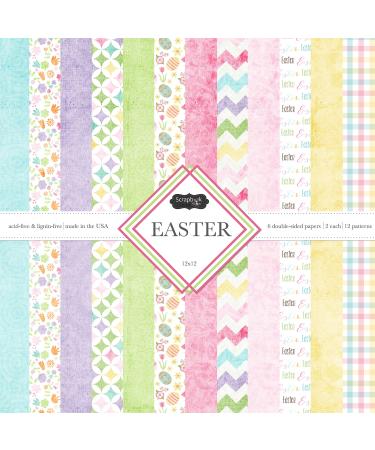 Scrapbook Customs Themed Paper Scrapbook Kit, Easter
