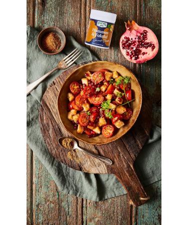Fuchs Gourmet Orient Hummus & Falafel Spice Mix | Vegan North African Dip Seasoning | 70g Refillable Spice Preparation - Buy Online on SooperMarket.com