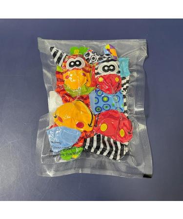 Yorgewd 4 Pack Baby Rattling Toys Soft Plush Development Gifts for Newborn Girls & Boys | International Shipping - Buy Online on SooperMarket.com