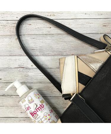 Buy Bomb Cosmetics Handbags & Gladrags Cleansing Hand Wash 300ml | Pure Essential Oils | International Shipping Available - Buy Online on SooperMarket.com