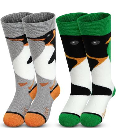 Ozaiic merino wool ski socks thermal socks warm winter socks for girls & boys thick sports socks knee socks ski cuffs for skiing and snowboarding