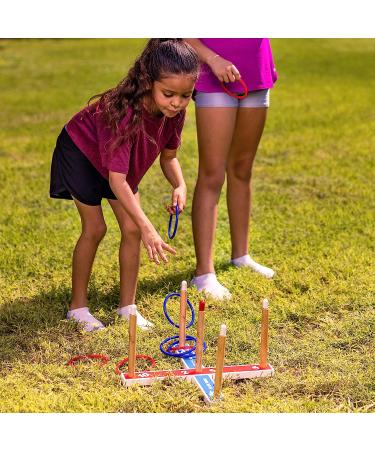 JOYIN Ring Toss Games for Kids and Adults - Fun Family Yard Game for Indoor & Outdoor Fun - Buy Online on SooperMarket.com
