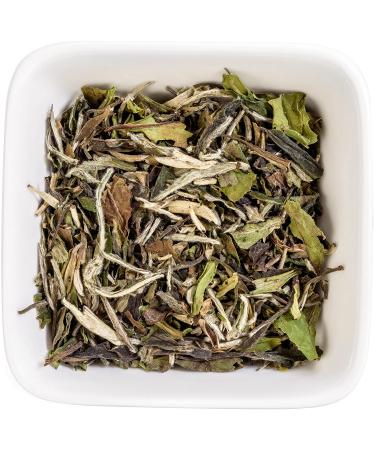 Tealyra Imperial Grade White Peony Tea | Organic Loose Leaf Bai Mu Tan | High Antioxidants, Low Caffeine | 100g (3.5oz) - Buy Online on SooperMarket.com