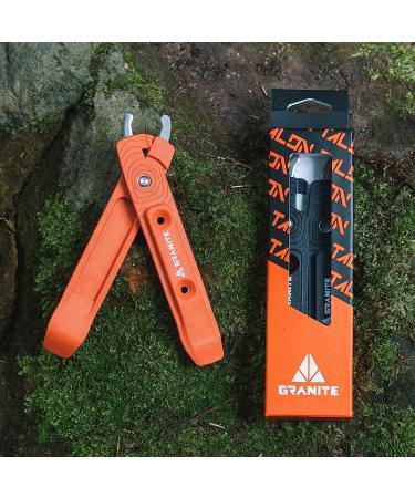 Granite Talon Bike Tire Levers & Chain Master Link Pliers - Bike Tool Kit for Mountain, Road, BMX - Orange - Buy Online on SooperMarket.com