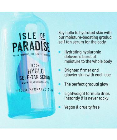 Isle of Paradise Hyglo Tanning Serum Bundle - Vegan & Cruelty-Free Sunless Tanner - Hydrating Hyaluronic Self Tan Serum for Face & Body - Buy Online on SooperMarket.com