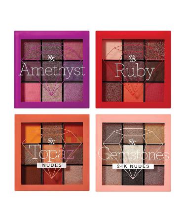 Ruby Kisses Topaz Eye Shadow Palette - 9 Shadows, Spring Makeup | 1 Pack - Buy Online on SooperMarket.com